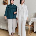 Lavia Blouse in Broken White